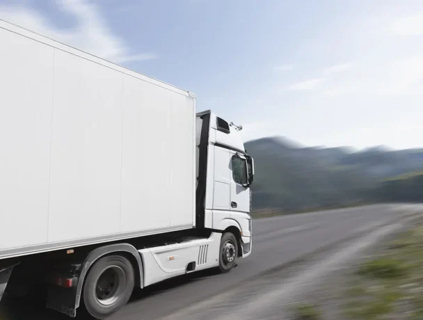 Truck on Road