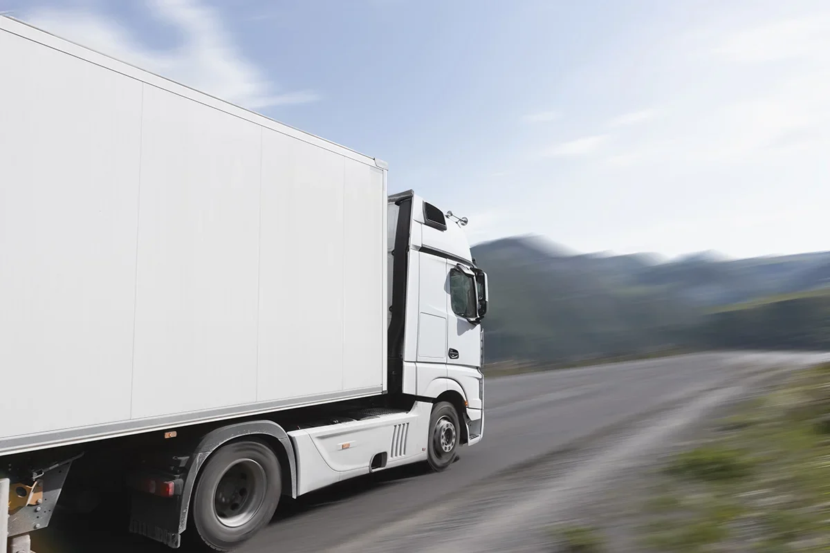 Truck on Road